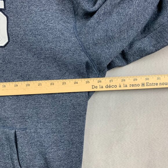 Vintage Ecko Mens Sweater 2XL Blue Hoodie Long Sleeve Embroidered Y2K Streetwear - Picture 4 of 7